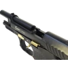 Kép 14/18 - Kuzey F92 Beretta gázpisztoly, 9mm PA., fekete - arany 
