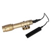 Kép 1/5 - Strike Systems WL1080 fegyverlámpa lengőkapcsolóval - tan