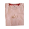 Kép 3/3 - Alpha Industries Crystal T wmn női póló, silver pink, S