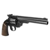 Kép 9/16 - Schofield 6" revolver, fekete, antikolt 4,5 mm (diabolo)