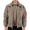 Kép 1/3 - Alpha Industries CWU Jet Blast dzseki, taupe, L