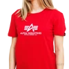 Kép 2/3 - Alpha Industries New Basic T Wmn., Speed Red, M