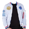 Kép 1/4 - Alpha Industries MA-1 NASA Voyager Rev dzseki, white, L