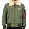 Kép 1/2 - Alpha Industries Injector III Air Force kabát, sage, XL