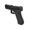 Kép 2/19 - Glock 17 Gen 5. SV gáz-riasztó pisztoly - acél szán 9mm P.A.K. 