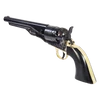 Kép 2/16 - Pietta 1860 Army feketelőporos revolver, kereszt-díszített markolat - .44
