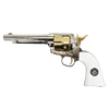 Kép 2/18 - Colt Single Action Army Smoke Wagon 4,5 mm BB, arany / nikkel - CO2