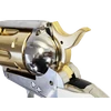 Kép 8/18 - Colt Single Action Army Smoke Wagon 4,5 mm BB, arany / nikkel - CO2