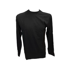 Miltec Langarmshirt hosszú ujjú póló, fekete, L