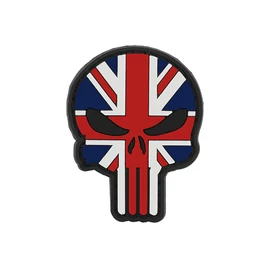 Flag Skull UK felvarró