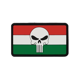 Flag Skull HUN2 felvarró