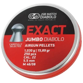JSB Jumbo cal. 5.50 (.22) lövedék, 250 db.