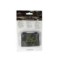 Mil-Tec Katonai arcfesték-Woodland, 3 szín