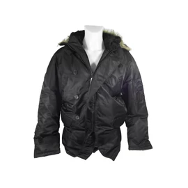 Miltec US Parka kabát, N3B Teesar, Fekete, M