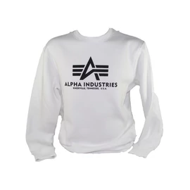Alpha Industries Basic Sweater pullóver, fehér, XL