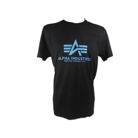 Alpha Industries Basic póló, fekete-kék, M