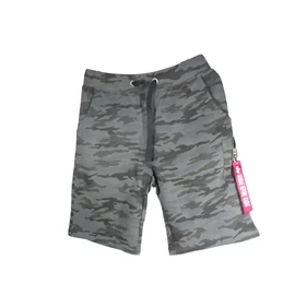 Alpha Industries X-Fit Cargo Short camouflage rövidnadrág, Black camo, M