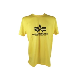 Alpha Industries Basic póló, Prime Yellow, L