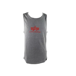 Alpha Industries Logo Tank póló, Greyheather, S