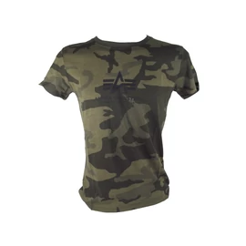 Alpha Industries New Camo Basic Wmn póló, Olive Camo, S