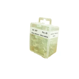 Üveg csúzligolyó, 45 db