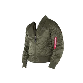 Alpha Industries MA1 D-tec kabát, dark green - black, L