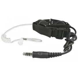 Baofeng gégemikrofon fülhallgatóval, transparens