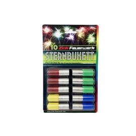 Zink Sternbukett rakéta gázpisztolyba, 10 darabos