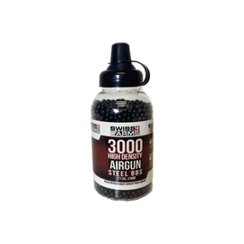 Swiss Arms BB golyó, 3000db, Black, 4.5 mm