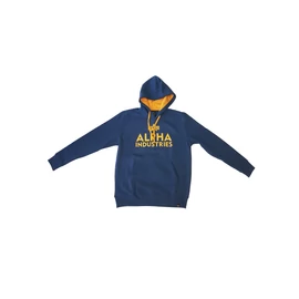 Alpha Industries Foam Print Hoody pullóver, new navy, L