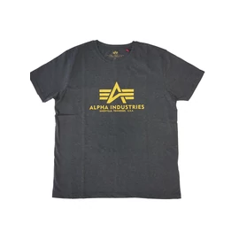 Alpha Industries Basic T póló, Charcoal heather, M