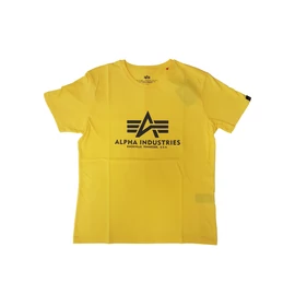 Alpha Industries Basic T póló, Empire Yellow, M