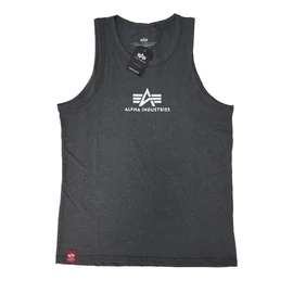 Alpha Industries Basic Tank trikó, charcoalheather-white, M