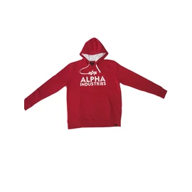 Alpha Industries Foam Print Hoody pullóver, speed red, L