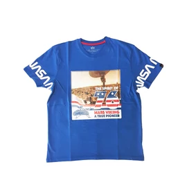 Alpha Industries Spirit of the Viking póló, Nasa blue, M