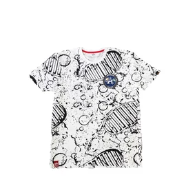 Alpha Industries LMoon Landing póló, White, M