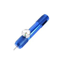 PPS CO2 patron adapter, nyomásmérővel