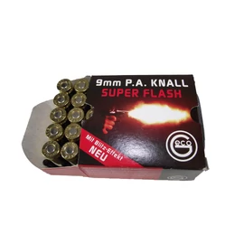 Geco Super Flash riasztópatron 9mm PA 