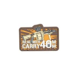 Felvarró, Real Man Carry 40mm