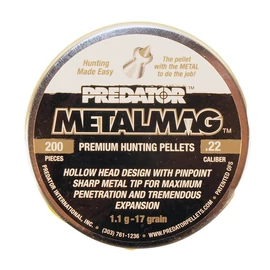 Predator Metalmag vadász lövedék