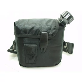 Katonai kulacs, 1.9 liter, fekete