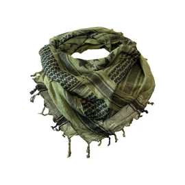 Miltec sál-Shemagh, OD fekete, csillag