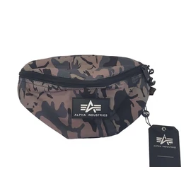 Alpha Industries Rubber Print Waistbag övtáska, black-camo