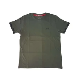 Alpha Industries Roll Up Sleeve T póló, brushstroke green, L