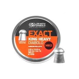 JSB DIABOLO KING HEAVY MKII .25 CAL. 25 lövedék, 6,35 mm NAGY