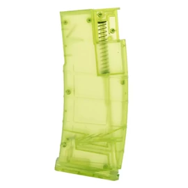 Airsoft gyorstöltő, PMAG, zöld 300 BB