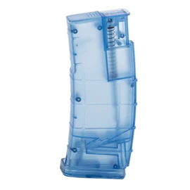 Airsoft gyorstöltő, PMAG, kék 300 BB