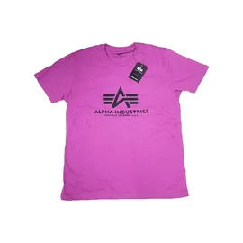 Alpha Industries Basic T-Shirt póló, dark magenta, M