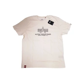 Alpha Industries Basic T Embroidery póló, jet stream white, 2XL