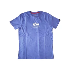 Alpha Industries Basic T ML póló, electric violet, M